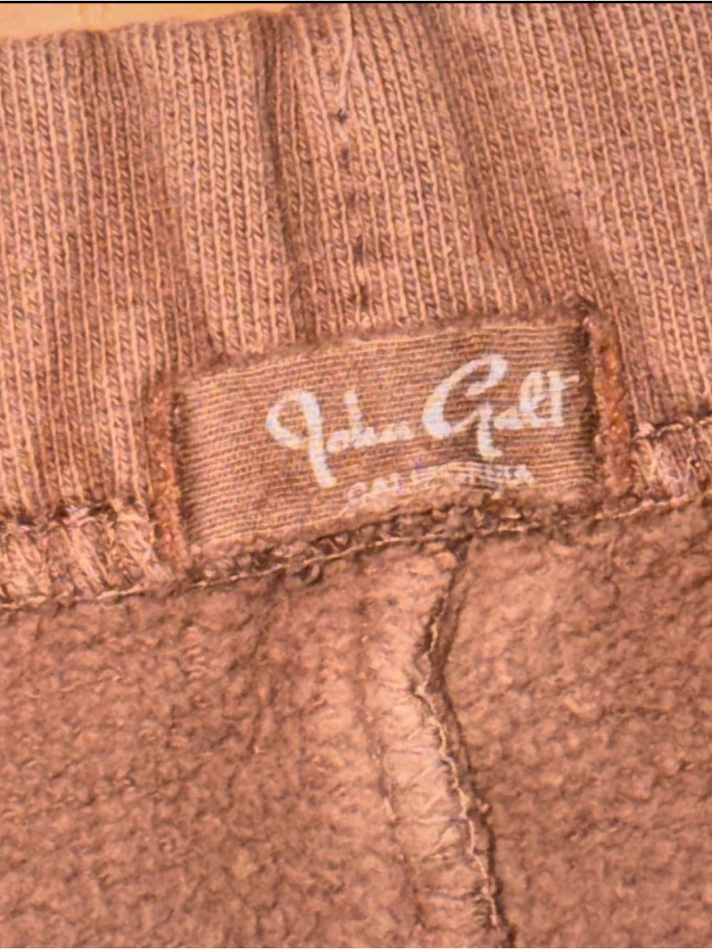 Brandy Melville/ John Galt Brown Fleece-Lined Sweats